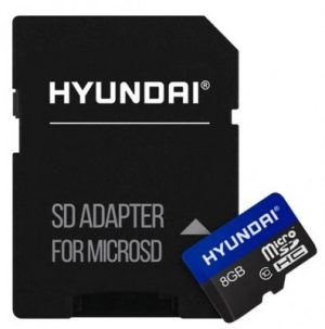 Memoria 8GB Micro SD HYUNDAI CLASS 10